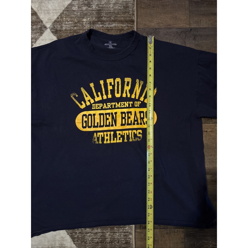 CALIFORNIA GOLDEN BEARS DEPARTMENT OF ATHLETICS T-SHIRT SIZE XXL  2XL Vintage - Picture 4 of 8